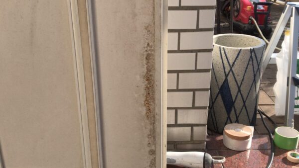 補修例　玄関ドア