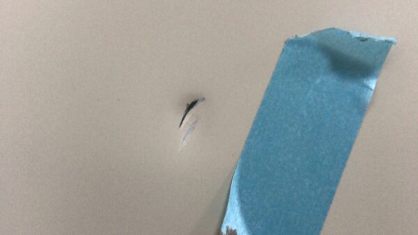 補修例　スチールドア