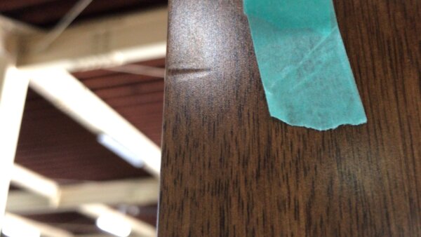 補修例　超高級オフィス家具