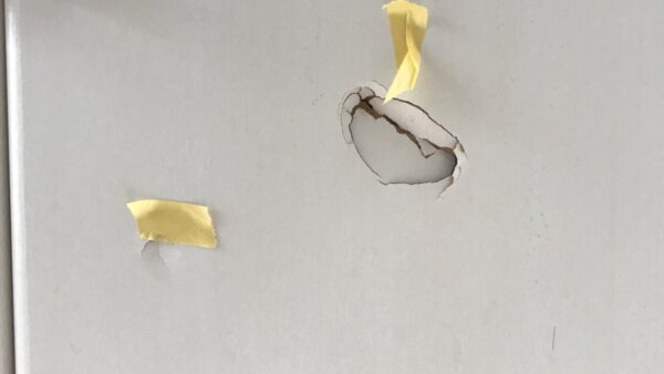 補修例　クローゼット扉