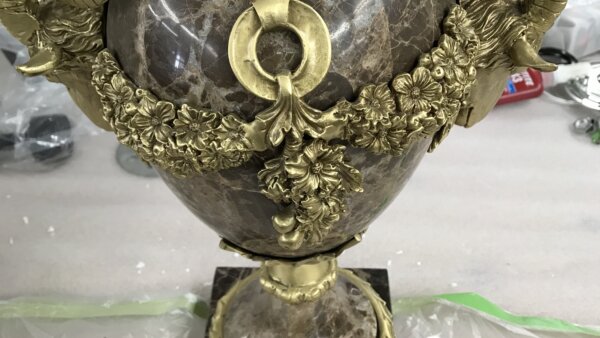 補修例　ストーンオブジェ