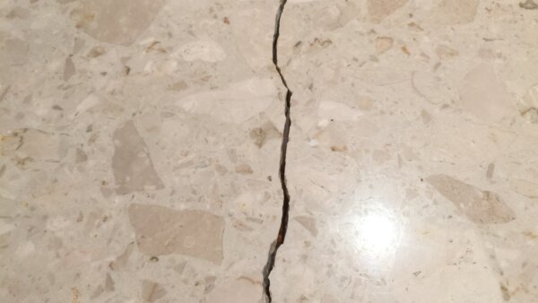 補修日記　名古屋　大理石テーブル