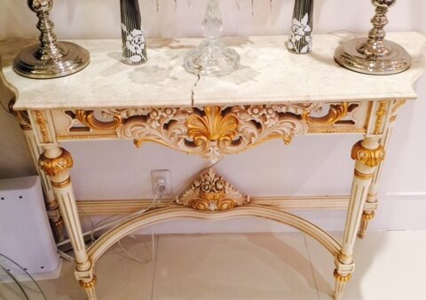 補修例 大理石テーブル