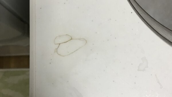 補修例　キッチン大理石