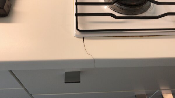 補修例　人工大理石