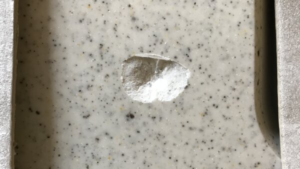 補修例　大理石 天板