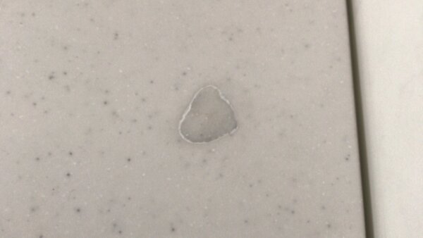 補修例　人工大理石　キッチン