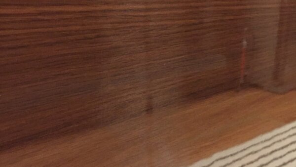 補修日記　鏡面キッチン